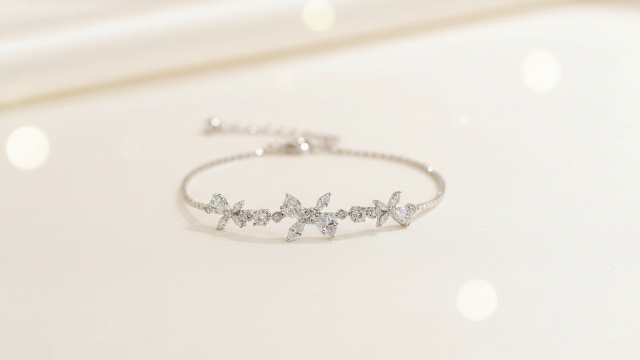 Crystal Tennis Bracelet Hero Image